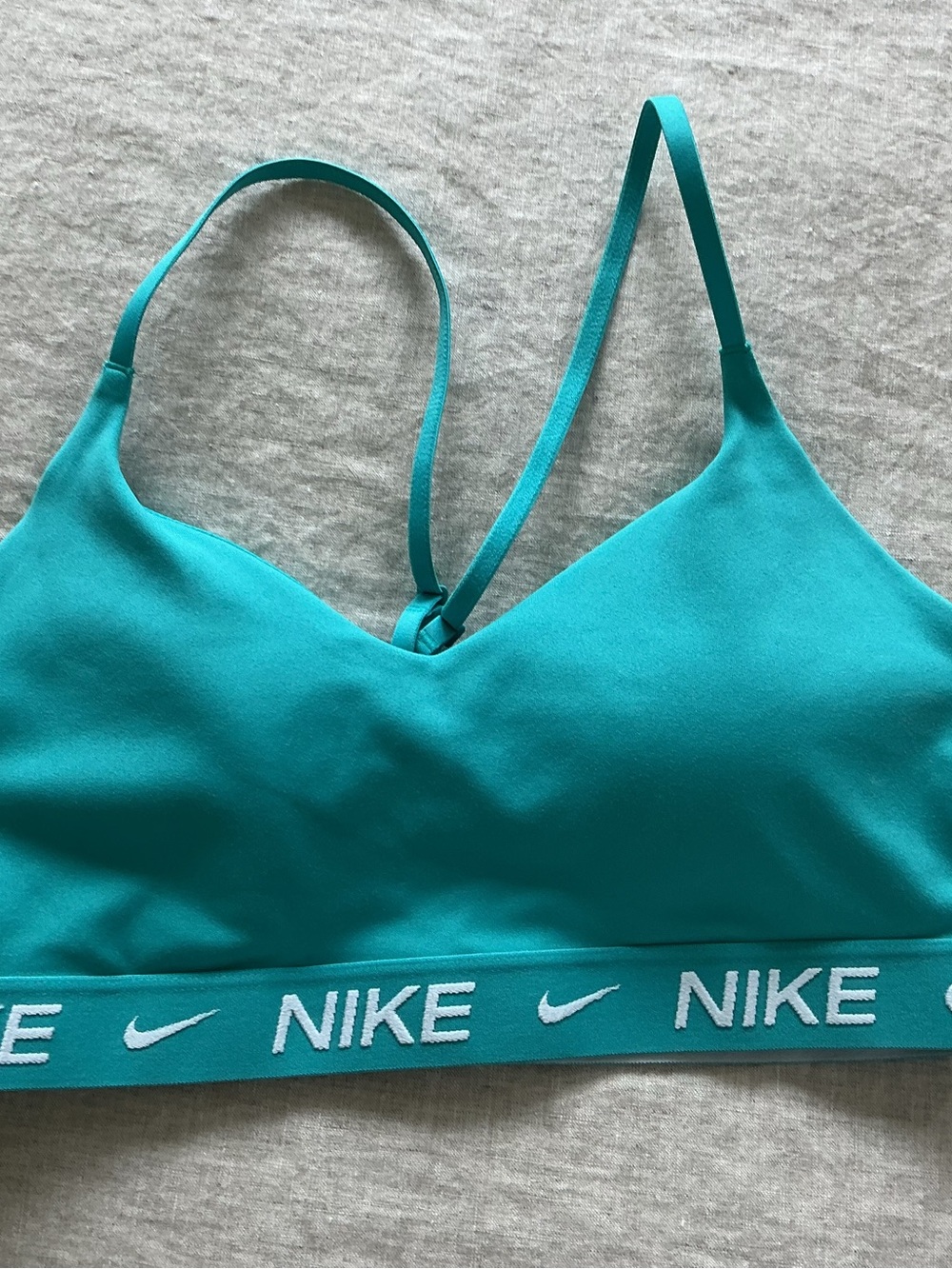 Nike Teal Athletic Sports Bralette